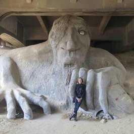Fremont Troll, Seattle Photo #3 by Jennifer Morrow from flickr