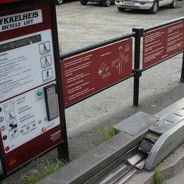 Trondheim itinerary, Trampe Bicycle Lift