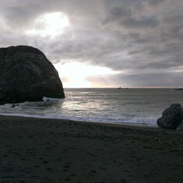 Santa Rosa itinerary, Goat Rock Beach