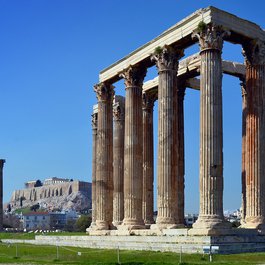 Temple Of Olympian Zeus, Athens Photo #9 by Images George Rex from flickr