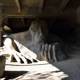 Fremont Troll, Seattle Photo #9 by Ming-yen Hsu from flickr