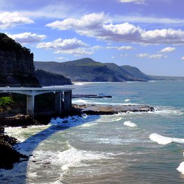 Sea Cliff Bridge, Wollongong Photo #1 by Bernard Spragg. NZ from flickr
