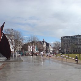 Galway itinerary, Eyre Square