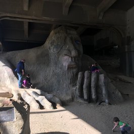 Fremont Troll, Seattle Photo #6 by R.T. Wynne from flickr