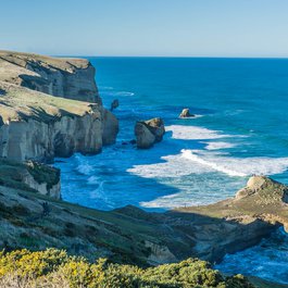 Tunnel Beach, Dunedin Photo #5 by itravelNZ® - New Zealand in your pocket™ from flickr