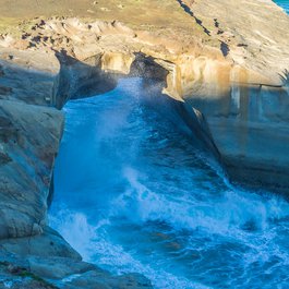 Tunnel Beach, Dunedin Photo #6 by itravelNZ® - New Zealand in your pocket™ from flickr