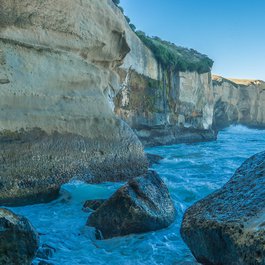 Tunnel Beach, Dunedin Photo #7 by itravelNZ® - New Zealand in your pocket™ from flickr