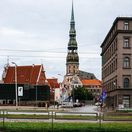 St. Peter's Church, Riga Photo #2 by Marco Verch Professional Photographer from flickr