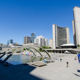 Nathan Phillips Square, Toronto Photo #8 by Jeff Hitchcock from flickr