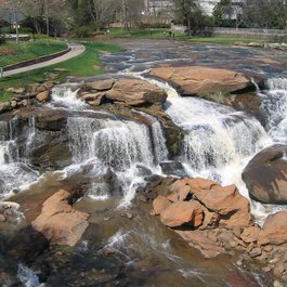 Reedy River Falls, Greenville Photo #5 by Jason Riedy from flickr