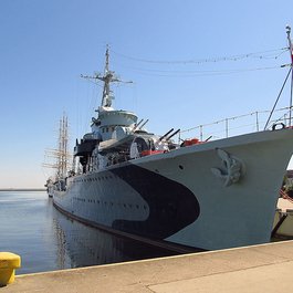 Gdansk itinerary, Ship Museum Orp "błyskawica"