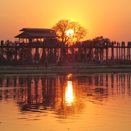 U Bein Bridge, Myanmar Photo #7 by David Stanley from flickr
