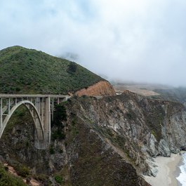 Bixby Creek Bridge, Monterey Photo #8 by bikesharedude from flickr