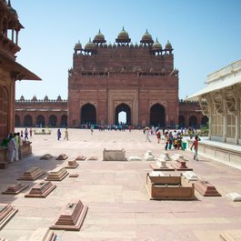 Jama Masjid, Agra Photo #4 by Jon Connell from flickr