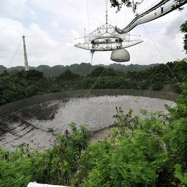 Arecibo Observatory, Caguas Photo #1 by pedrik from flickr
