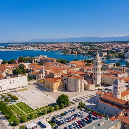 Roman Forum, Zadar Photo #4 by dronepicr from flickr