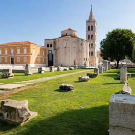 Roman Forum, Zadar Photo #2 by dronepicr from flickr