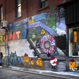 Graffiti Alley, Toronto Photo #4 by Bernard Spragg. NZ from flickr