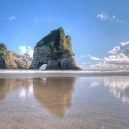 Wharariki Beach, South Island Photo #9 by Ben from flickr