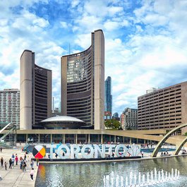 Nathan Phillips Square, Toronto Photo #2 by Bernard Spragg. NZ from flickr