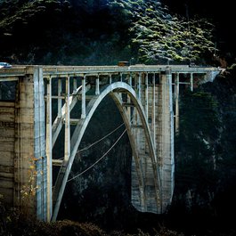 Bixby Creek Bridge, Monterey Photo #2 by Charlie Day from flickr