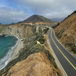 Bixby Creek Bridge, Monterey Photo #9 by David Wood from flickr