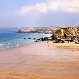 Cornwall itinerary, Towan Beach