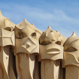 Casa Milà, Barcelona Photo #5 by waldomiguez from pixabay
