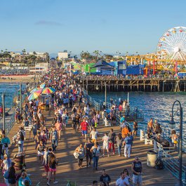 Santa Monica Pier, Los Angeles Photo #1 by BKD from pixabay