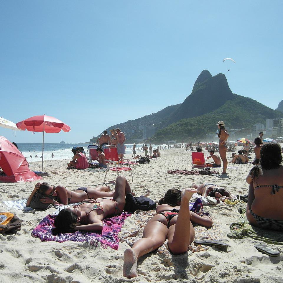 Copacabana Beach, Rio De Janeiro