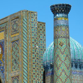 Registan, Samarkand Photo #6 by LoggaWiggler from pixabay