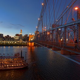 Ohio River, Cincinnati Photo #2 by jplenio from pixabay
