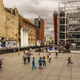The Centre Pompidou, Paris Photo #3 by edmondlafoto from pixabay