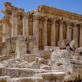Temple Of Jupiter, Lebanon Photo #1 by djedj from pixabay