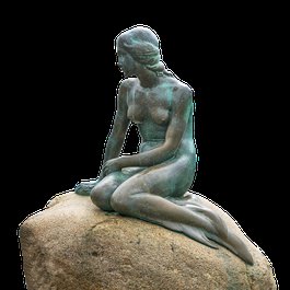 The Little Mermaid, Copenhagen Photo #2 by ELG21 from pixabay