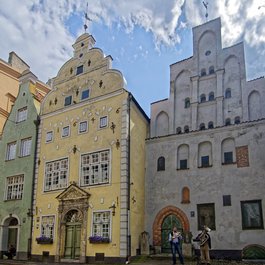Three Brothers, Riga Photo #1 by Makalu from pixabay
