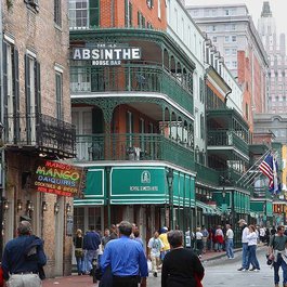 Bourbon Street, New Orleans Photo #1 by PDPhotos from pixabay