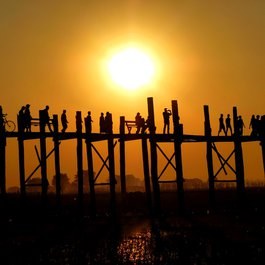 U Bein Bridge, Myanmar Photo #6 by rauschenberger from pixabay
