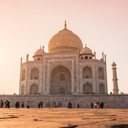 Taj Mahal, Agra Photo #3 by enjoytheworld from pixabay