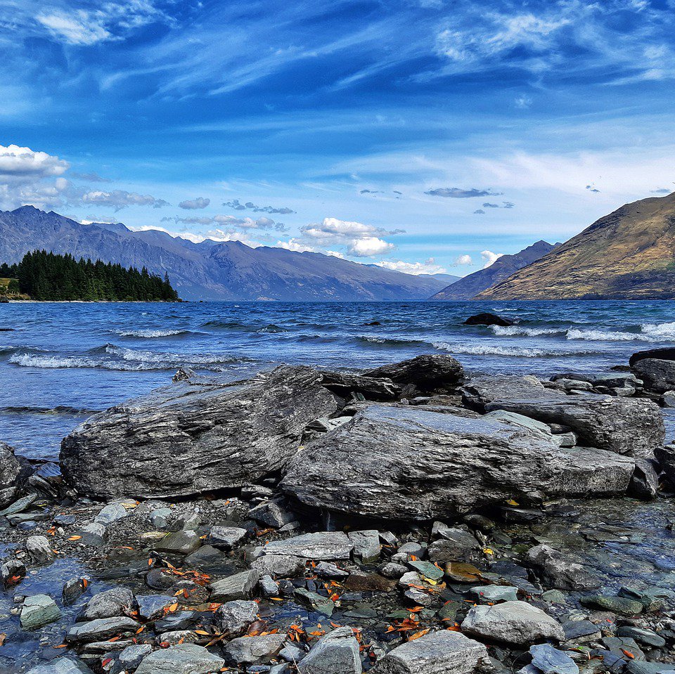 Lake Wakatipu, New Zealand