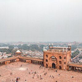 Jama Masjid, Delhi Photo #3 by confused_me from pixabay