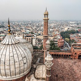 Jama Masjid, Delhi Photo #1 by confused_me from pixabay