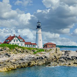 Casco Bay, Maine Photo #1 by MOHANN from pixabay