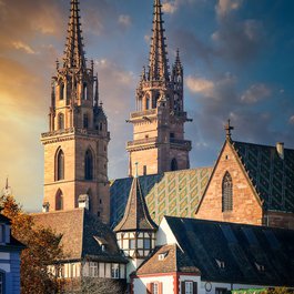 Basel Minster, Basel Photo #1 by fietzfotos from pixabay