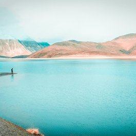 Pangong Tso, India Photo #1 by divyaagrawal from pixabay