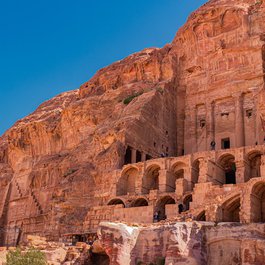 Royal Tombs, Petra Photo #1 by ChiemSeherin from pixabay