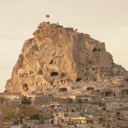 Uchisar Castle, Cappadocia Photo #1 by Hans from pixabay