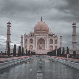 Agra itinerary, Taj Mahal Garden