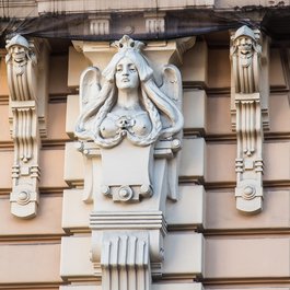 Art Nouveau Building, Riga Photo #8 by hrohmann from pixabay