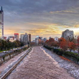 Santiago itinerary, Mapocho River
